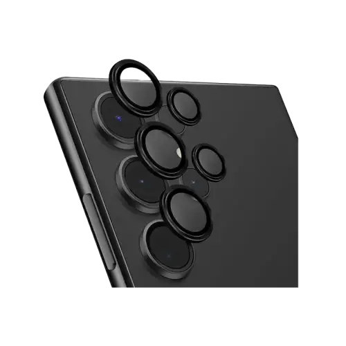 UNIQ Optix Camera Lens Protector For Samsung Galaxy S24 Ultra - Midnight Black -GS24U-ALENSBLK - GulfStore.com