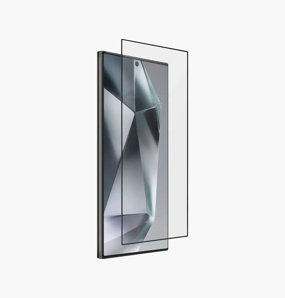 واقي شاشة زجاجي UNIQ Optix Vivid لهاتف Samsung Galaxy S24 Ultra - شفاف -GS24U-VIVIDCLEAR