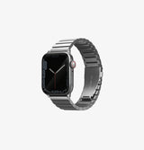 UNIQ Strova Stainless Steel Band For Apple Watch 49/45/44mm - Silver -49MM-STRVSIL