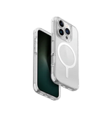 Uniq Hybrid LifePro Xtreme Back Cover Mobile Case with MagSafe , Iphone 16 Pro Max , Dove Frost Clear