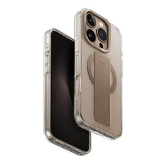 Uniq Hybrid Heldro Iphone 16 Pro Magsafe Stand Case - Gold - GulfStore.com