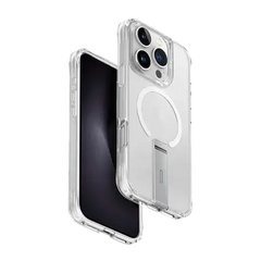 UNIQ HYBRID IPHONE 16 PRO (2024) 6.9 MAGCLICK CHARGING ELEVA WITH VERTICAL STAND - LUCENT (CLEAR) - GulfStore.com