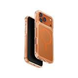 UNIQ-IP6.3P | 2025 |LXAFMFCLRVO | UNIQ HYBRID LIFEPRO XTREME Case | For Iphone 17 Pro , 6.3" | Magsafe | Frost Clear / Volt Orange