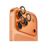 UNIQ | IP6.3P-6.9P 2025 | ALENSDNVY | UNIQ OPTIX ALUGUARD Camera Lens Protector | For IPhone 17 Pro , 6.3" | Max , 6.9" | Sunset Amber