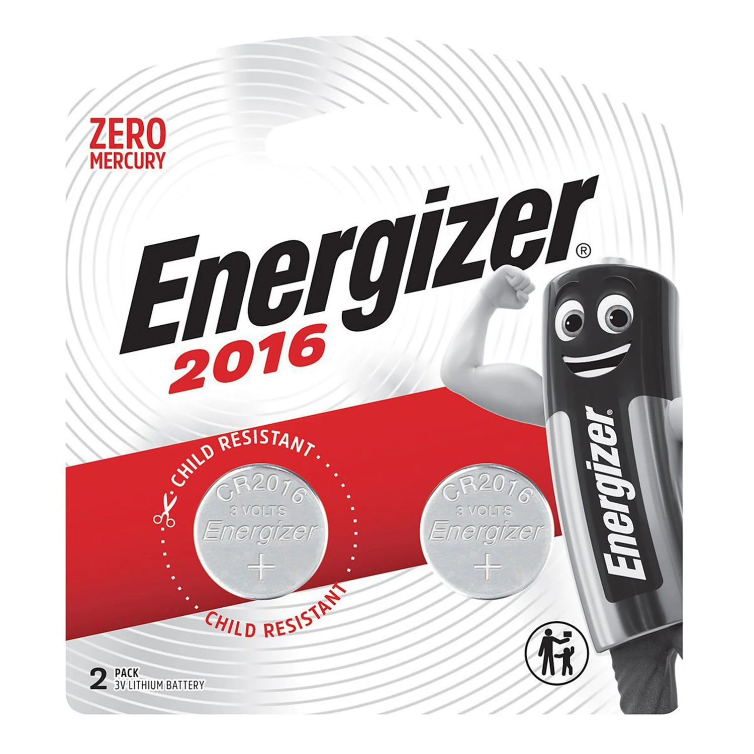 بطارية ساعة Energizer 2*2016