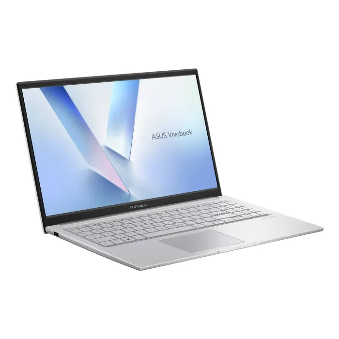 Asus Vivobook X1504VA-BQ4173 Laptop, Intel Core 7 Processor 150U, 8GB RAM, 512GB SSD, Intel Graphics, 15.6" FHD IPS 60Hz Display, English/Arabic Keyboard, Windows 11 Pro (License), Cool Silver