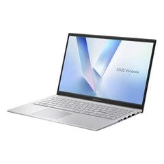 Asus Vivobook X1504VA-BQ4173 Laptop, Intel Core 7 Processor 150U, 8GB RAM, 512GB SSD, Intel Graphics, 15.6" FHD IPS 60Hz Display, English/Arabic Keyboard, Windows 11 Pro (License), Cool Silver | 90NB13Y2-M01TV0