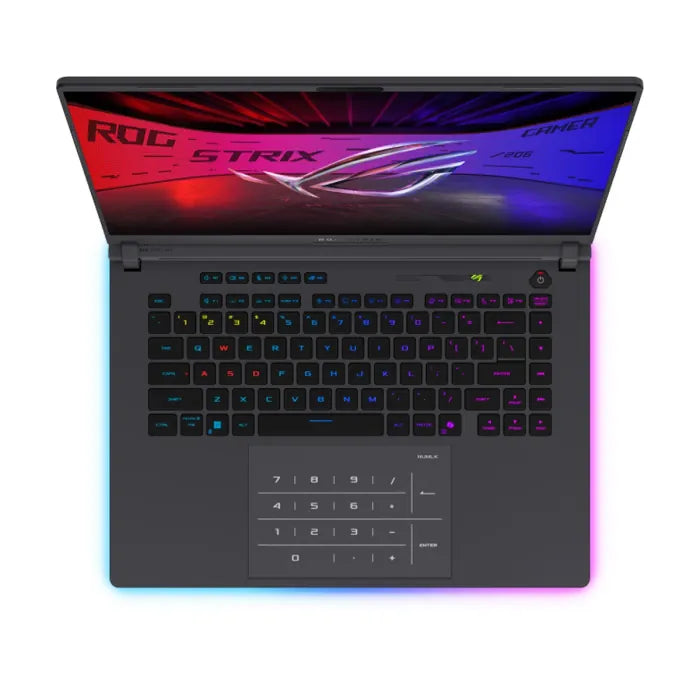 Asus Rog Strix G16 G615LW Gaming Laptop, Intel Core Ultra 9 275HX Processor, 32GB RAM DDR5, 1TB SSD NVMe, RTX 5080 16GB Graphics, 16" WQXGA IPS 240Hz Display, 4-Zone RGB Backlit Keyboard, Windows 11 Home, Volt Green