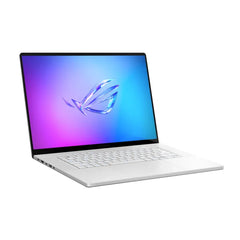 Asus Rog Zephyrus G16 GU605CW Gaming Laptop, Intel Core Ultra 9 285H Processor, 32GB RAM, 1TB SSD, RTX 5080 16GB VGA, 16" OLED WQXGA, 240Hz Display, 1-Zone RGB Backlit Chiclet Keyboard (English/Arabic), Windows 11 Pro (License), Platinum White