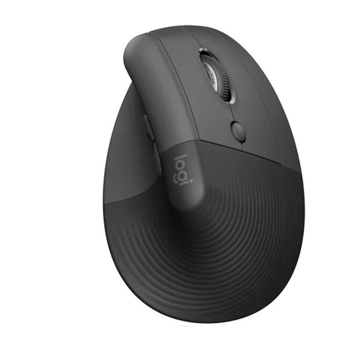 Logitech LIFT Vertical Ergonomic W/L & BT Mouse -Graphite