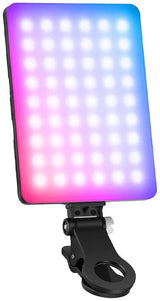 Neewer VL67C APP RGB LED VIDEO LIGHT KIT WITH PHONE CLIP
