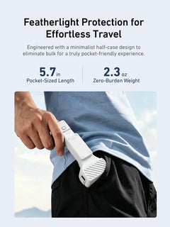 Telesin Half Case Moonlight White for Pocket 4P