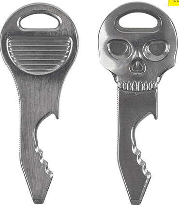 NiteIze | KMTSK-11-R3 | NiteIze DoohicKey® SkullKey™ Key Tool
