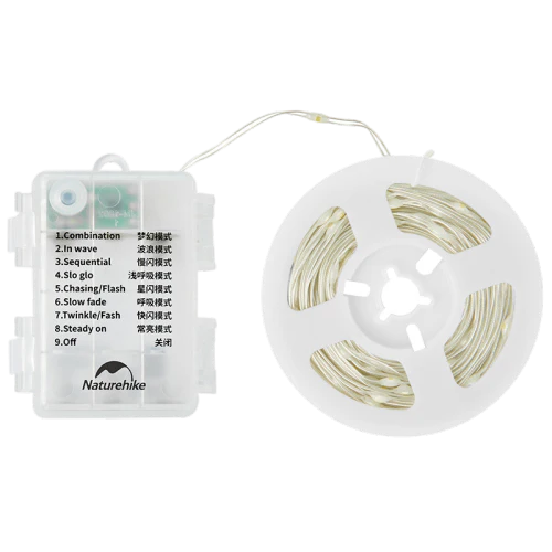 [6975641887539] Naturehike Atmosphere lamp string - Black