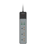FWCH052- BK | Porodo 3AC | 45W | 300W Power Strip | Black - GulfStore.com