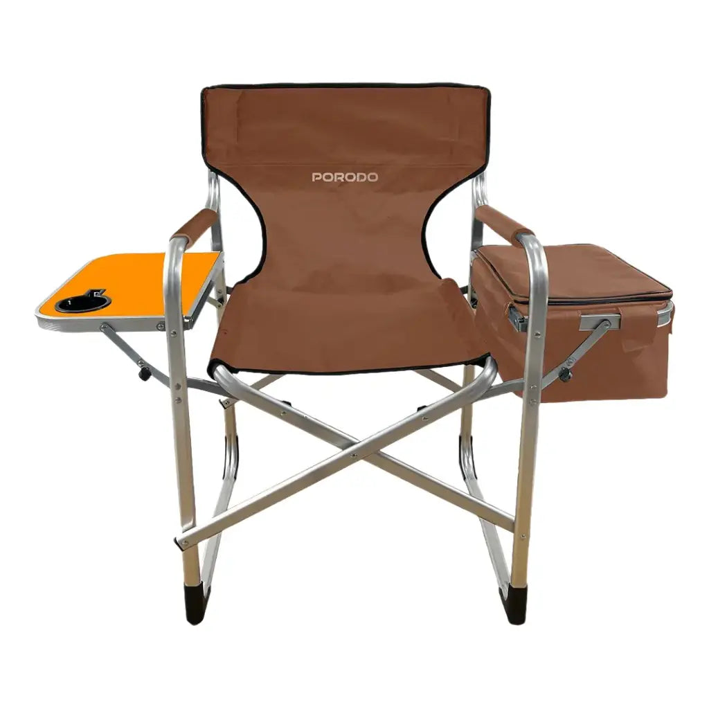 Porodo Lifestyle Outdoor Folding Director Chair - Brown ( PD-LFST137-BR)