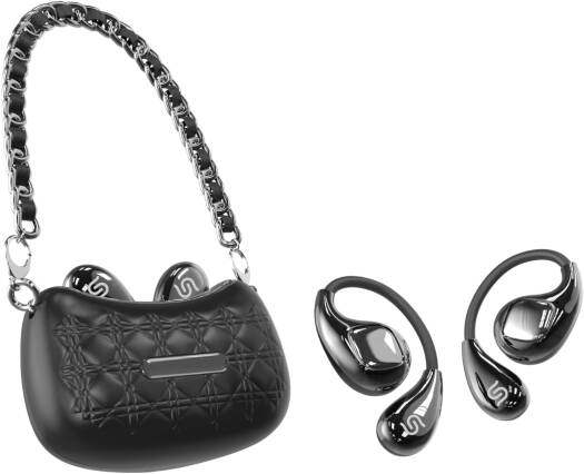 PD-STWLEP052-BK , Porodo Soundtec Hand Bag Enc Earbuds -TYPE-C -Black - GulfStore.com