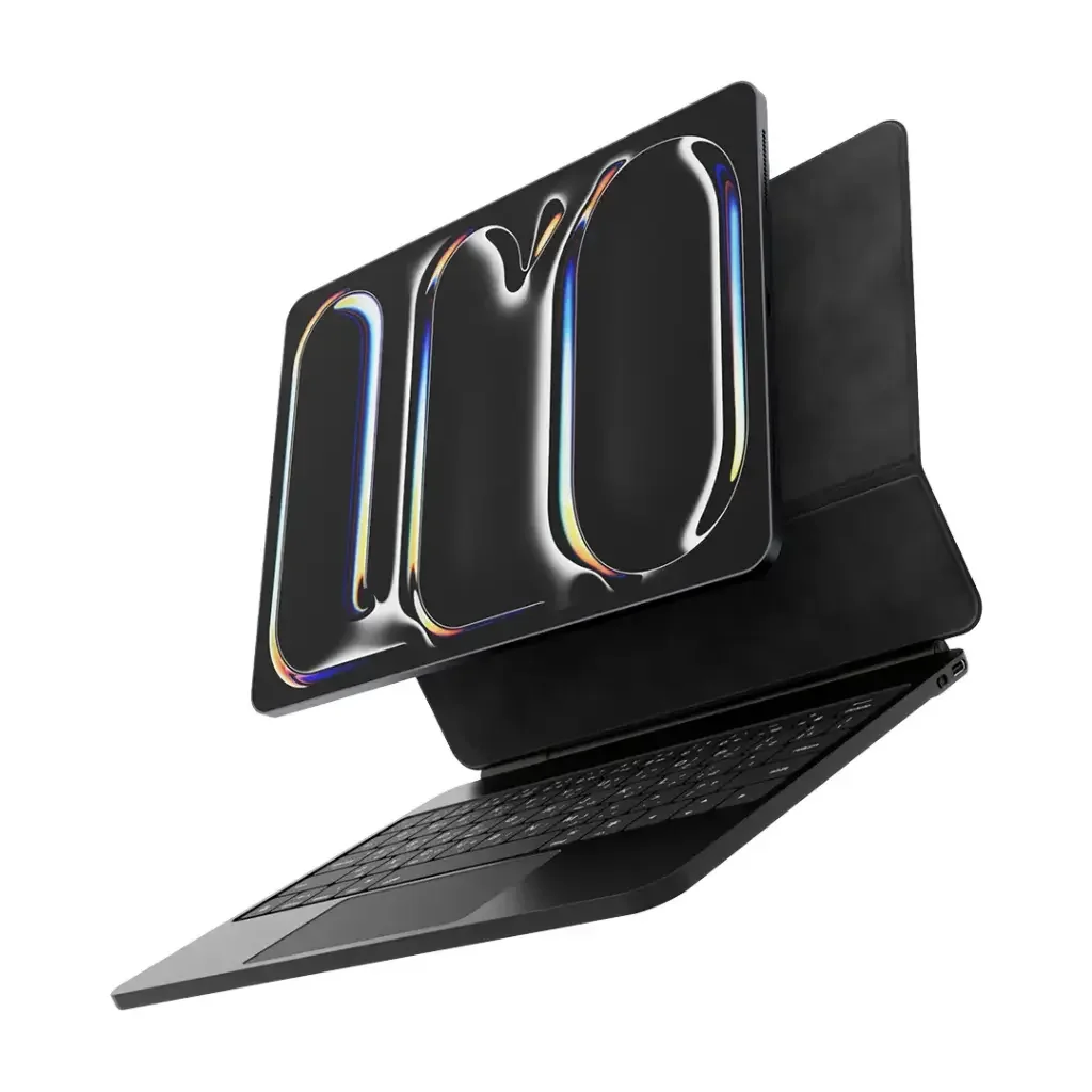Powerology Smartcase Pro+ Wireless Keyboard Case Designed for iPad Pro 13” (M4) (PSM009)