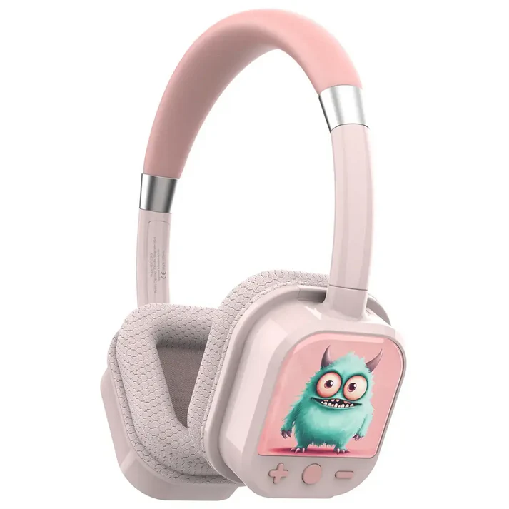 PDSTC303PK | Porodo Soundtec Yotowave Kids Wireless Headphone | Pink
