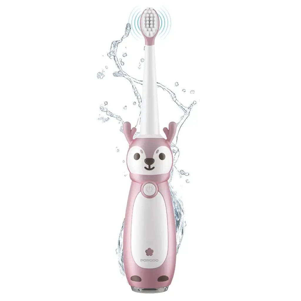 PDLFSTK12 | Porodo Lifestyle Electric Toothbrush For Kids | Pink - GulfStore.com