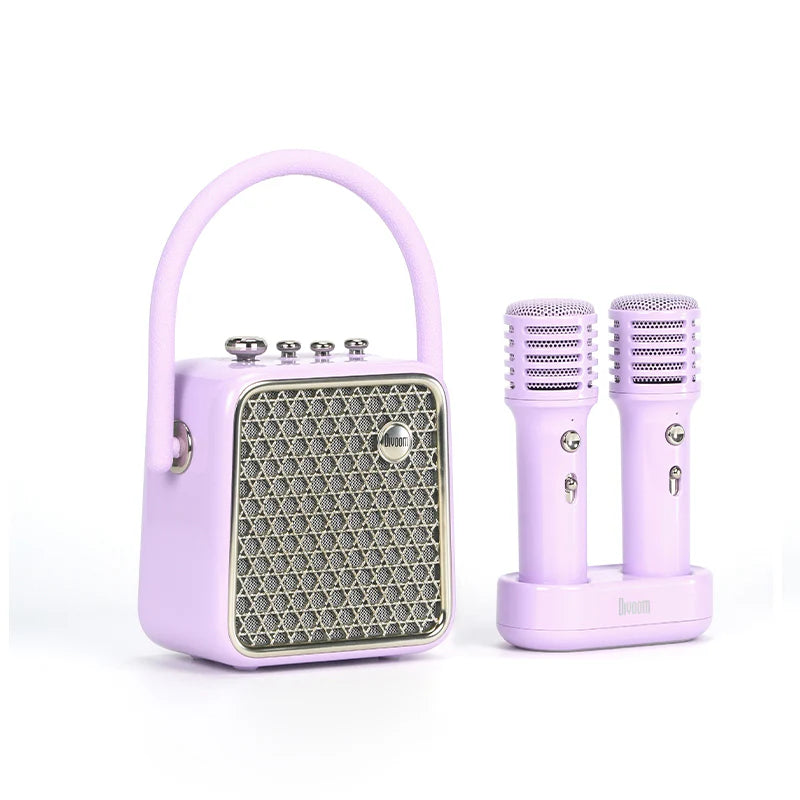 Divoom SongBird SE Portable Bluetooth
Speaker With Dual Microphone Karaoke
Function - Purple