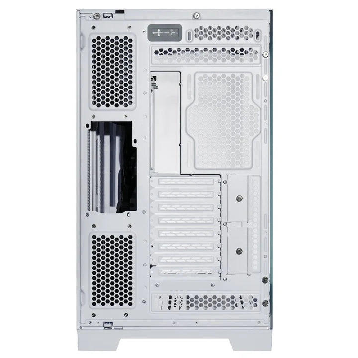 LIAN LI O11 Dynamic EVO XL RGB Tempered Glass Full Tower Gaming Case - White (Fans Not Included)