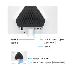 BenQ MOBIUZ EX251 24.5" IPS Panel FHD 220Hz 1ms, HDR10, 99% sRGB, Built-in Speaker, HDMI 2.0 Gaming Monitor - White - GulfStore.com