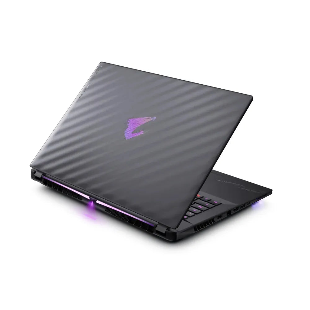 GIGABYTE AORUS MASTER 18 AM8H Gaming Laptop, Intel Core Ultra 9 275HX Processor, 64GB DDR5 Ram, 2TB NVMe SSD (1TBx2), RTX 5090 24GB GPU, 18’’ WQXGA 240Hz Display, Per-key RGB Backlit Keyboard (Arabic / English), Windows 11 Pro - Black