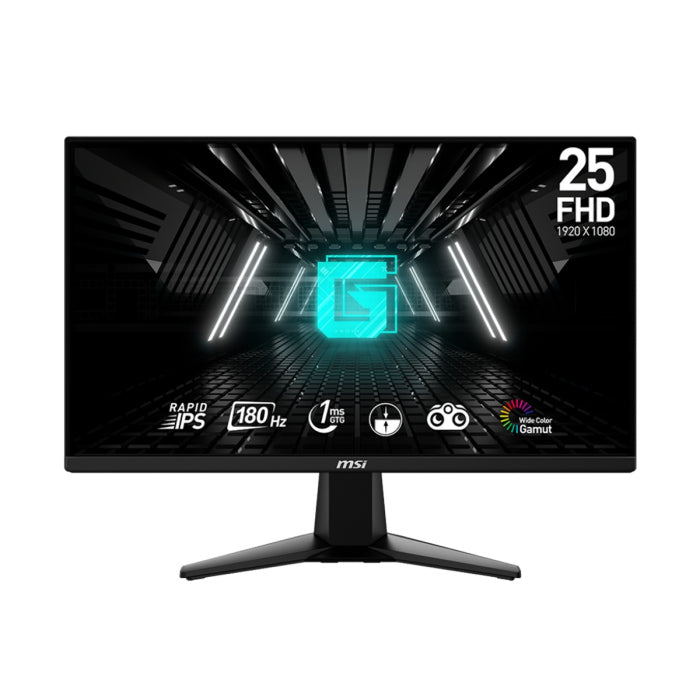 MSI G255F 25-inch IPS Panel FHD 180Hz 1ms Frameless Design Night Vision Gaming Monitor - GulfStore.com