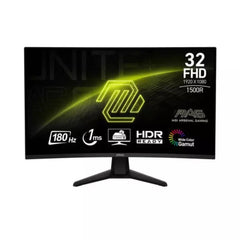 MSI MAG G32C6 32"FHD VA 180Hz 1ms HDR Ready, Console Mode Curved Gaming Monitor - GulfStore.com