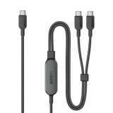 Anker 2-in-1 USB-C to USB-C Cable 140W (1.2m/4ft) -Black