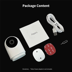 Aqara CH-C01 Camera Hub G2H Pro 1080p Indoor Security Camera, IR Night Vision, Two-Way Audio, White -| AC009GLW01 - GulfStore.com