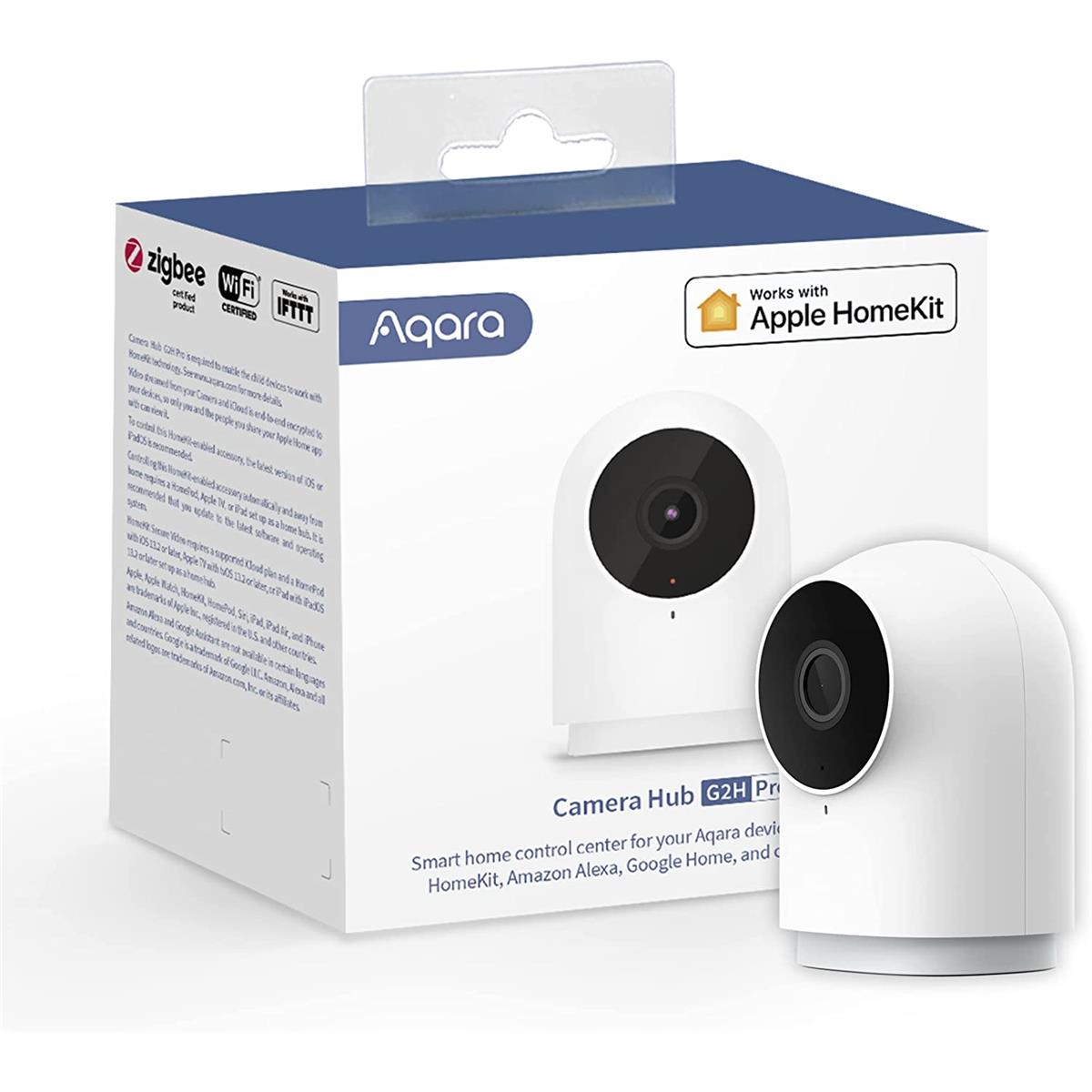 Aqara CH-C01 Camera Hub G2H Pro 1080p Indoor Security Camera, IR Night Vision, Two-Way Audio, White -| AC009GLW01
