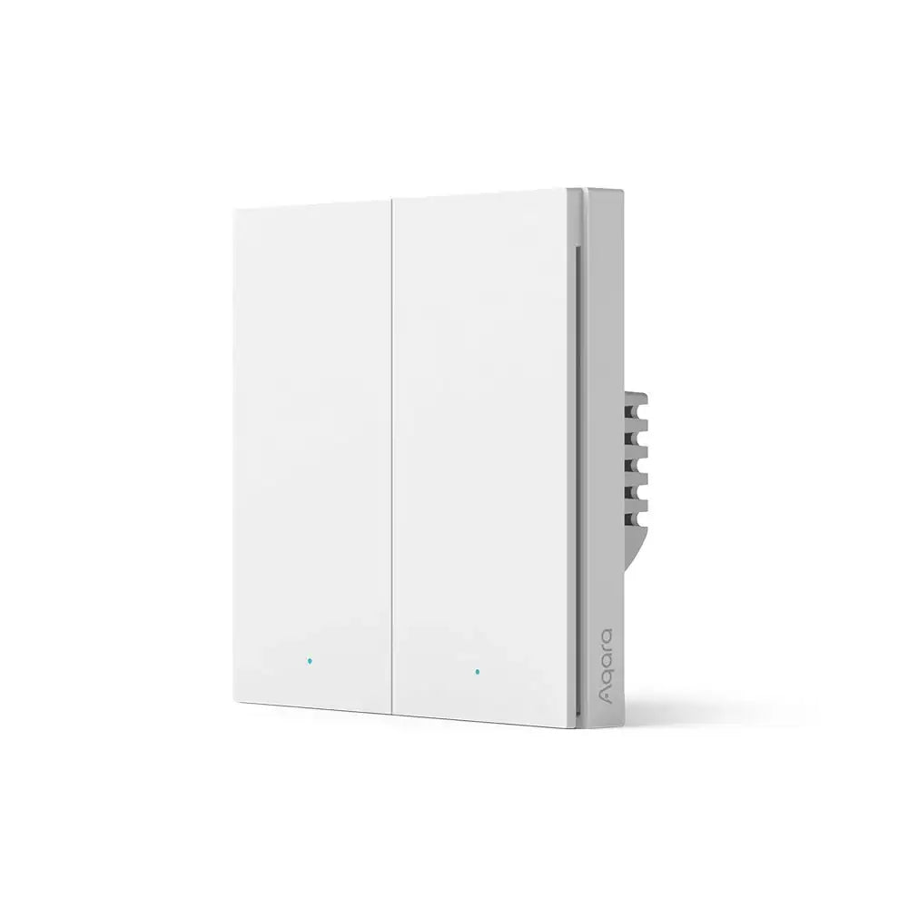 Aqara Smart Wall Switch H1 (no neutral, double rocker) | AK072EUW01 - GulfStore.com