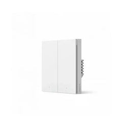 Aqara Smart Wall Switch H1(No Neutral, Double Rocker) - with installation | AK074EUW01 - GulfStore.com