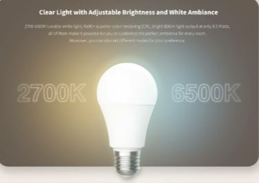 AQARA LED Bulb T1 | AL112GLW01