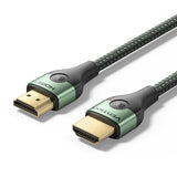 ALOGH | Vention Cotton Braided Ultra Thin HDMI-A Male to Male HD Cable 8K 2M Aluminum Alloy Type