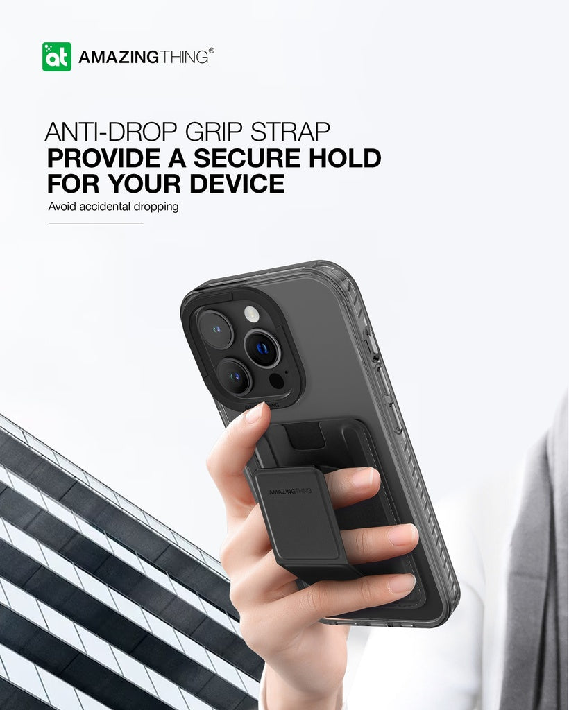 AMAZINGTHING | CHMPMBK | AT MARSIX PRO MAG MAGNETIC WALLET | Black