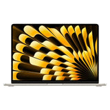 Apple MacBook Air - 15.3 بوصة / M4 / وحدة معالجة مركزية 10 أنوية / وحدة معالجة رسومية 10 أنوية / محرك عصبي 16 نواة / ذاكرة وصول عشوائي 16 جيجابايت / قرص SSD 256 جيجابايت / Starlight / سنة واحدة 