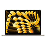 Apple MacBook Air - 13.6 بوصة / M4 / وحدة معالجة مركزية 10 أنوية / وحدة معالجة رسومية 8 أنوية / محرك عصبي 16 نواة / ذاكرة وصول عشوائي 16 جيجابايت / قرص SSD 256 جيجابايت / Starlight / سنة واحدة 