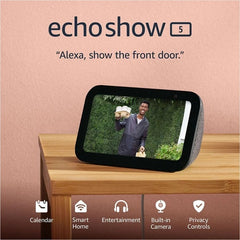 Amazon Echo Show 5 (3rd Gen) Smart Display with Alexa - Charcoal - GulfStore.com