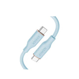 كابل Anker Powerline III Flow USB-C إلى USB-C بقوة 100 واط (1.8 متر/6 أقدام) - أزرق