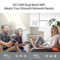 TP-Link AC1200 Dual Band Gigabit Router - GulfStore.com