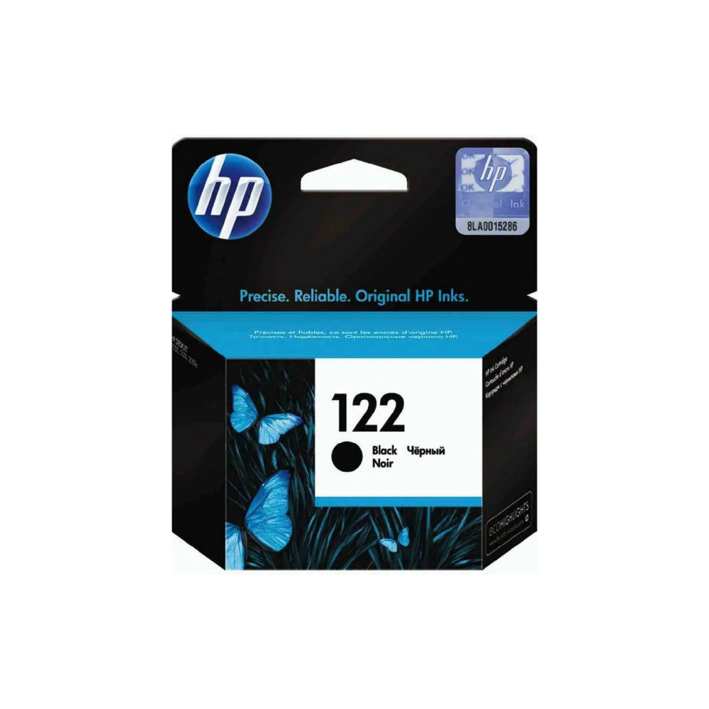 HP 122 Original Black Ink Cartridge