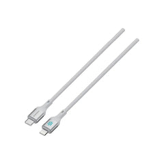 PDDC27SL | Porodo Usb C To Lightning Pd Charging & Data cable 1M | Silver - GulfStore.com