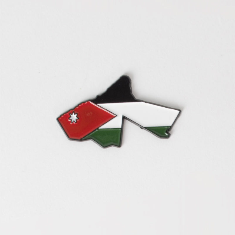 Jordan Map Sticker