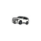 Sticker Toyota Land Cruiser - White