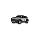Sticker Toyota Land Cruiser - Gray