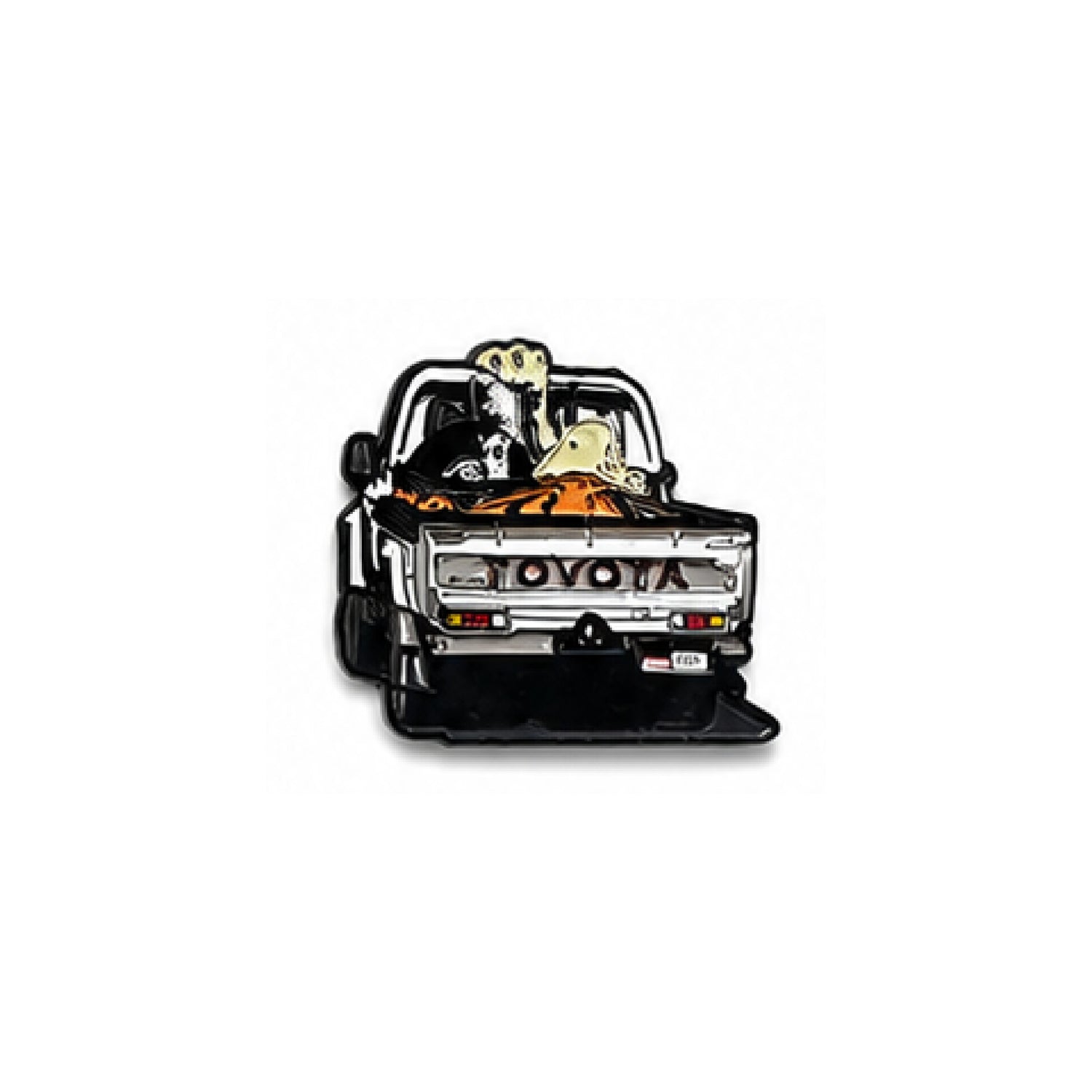 Sticker Car With Camle
