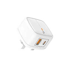 Powero+ British 20W UK Wall Charger with PD + QC Dual Port - GulfStore.com